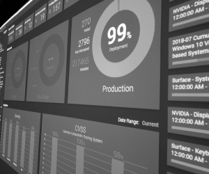 Monitor displaying Simpleworks response times and records