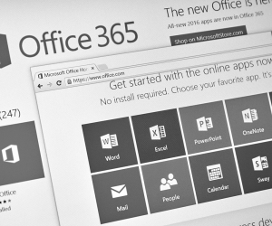 Screenshot of Office 365