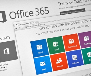 Screenshot of Office 365