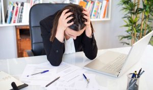 businesswoman who lost data