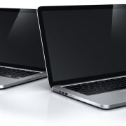 two laptops