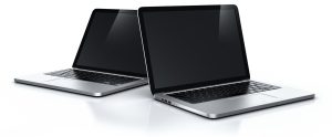 two laptops