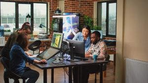 technology skills boom as employees use computers to develop new graphics