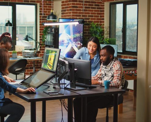technology skills boom as employees use computers to develop new graphics